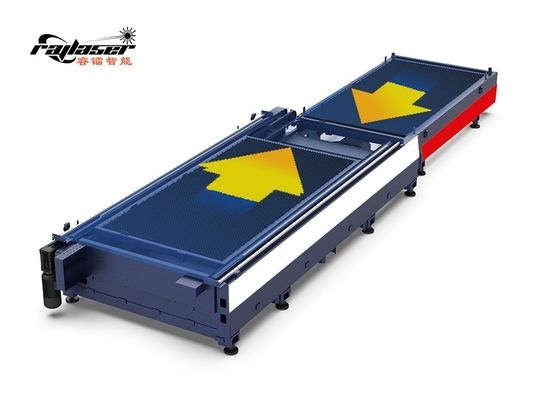 8000W 12000W 20000W 30000W 고전력 절단용 닫힌 섬유 레이저 절단 기계
