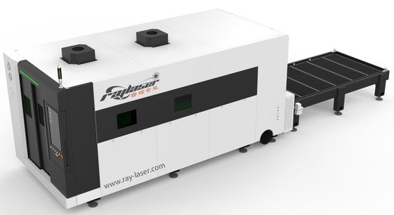 8000W 12000W 20000W 30000W 고전력 절단용 닫힌 섬유 레이저 절단 기계