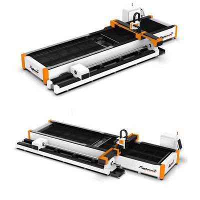 HIWIN 가이드레일 2000w 3015 4 축 섬유 레이저 금속 절단 기계
