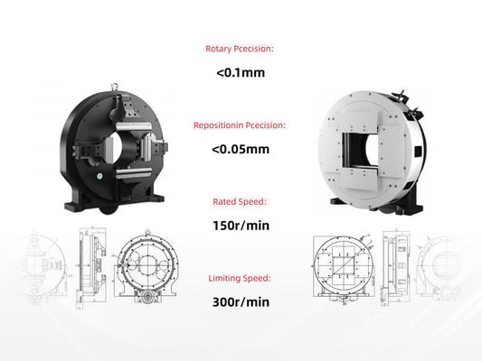 3 월 엑스포 8.5m 12m 소 파이프 및 파이프 3000w/6000w를 위한 섬유 레이저 절단 기계